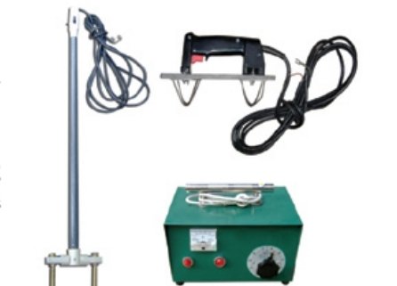 This appliance is used in the manual electric shock stunning process before the stabbing and bleeding of live pigs. It is suitable for small slaughtering and processing plants, or as a supplementary stunning equipment for large and medium-sized slaughtering and processing plants.