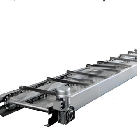 This equipment is installed under the spiral hair shaving machine to receive the pig hair falling from the hair shaving machine and convey the pig hair to the storage tank of the hair blowing machine. It is used as a supporting equipment for the spiral hair shaving machine.