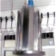 This equipment is used in the cleaning process of poultry hangers on the bleeding hanging conveyor. It uses two fast-rotating brush rollers to brush the hangers passing through it, to brush away feathers and other dirt on the hangers. Suitable for large and medium-sized slaughtering and processing plants.